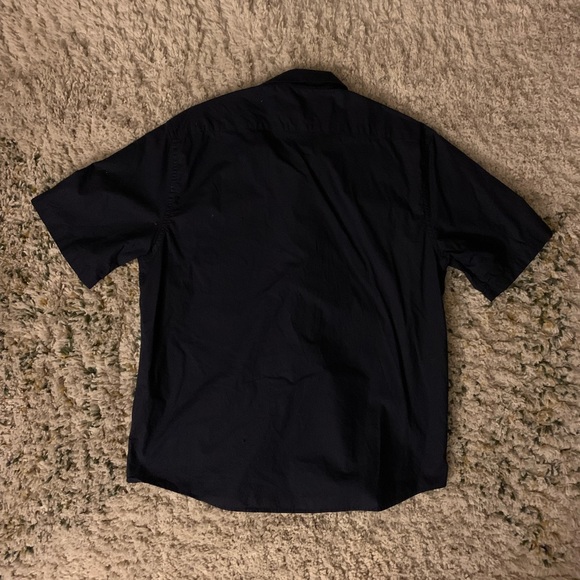 Navy Blue Bowler Shirt US L - Picture 3 of 3